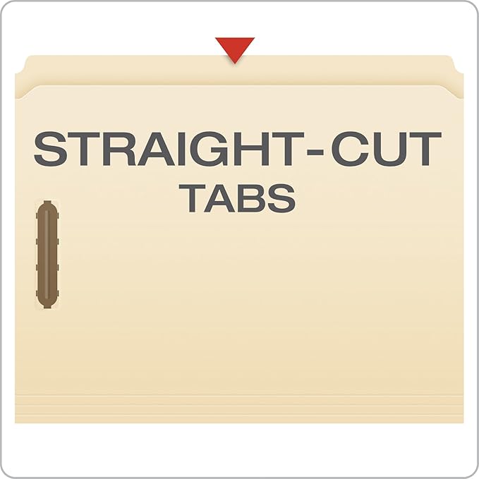 Pendaflex Manila Fastener Folders, Letter Size, 2 Fasteners, Straight Cut - Image 4