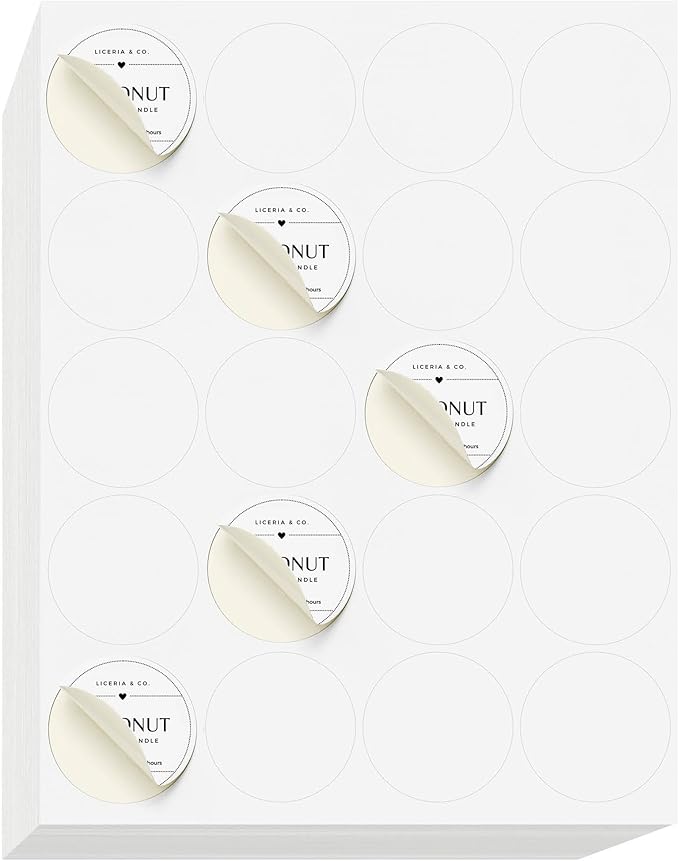 NextDayLabels - 2 Inch Round Sticker Labels - Image 5