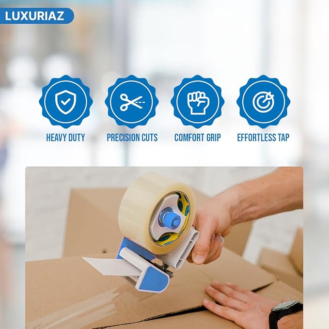 Heavy Duty Packing Tape with Dispenser - Image 8
