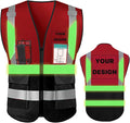 YOWESHOP High Reflective Visibility Safety Vest by YOWESHOP