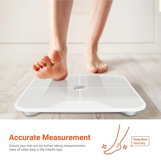 iHealth Nexus Smart Scale for Body Weight Bluetooth, Digital Bathroom Scale - Image 3