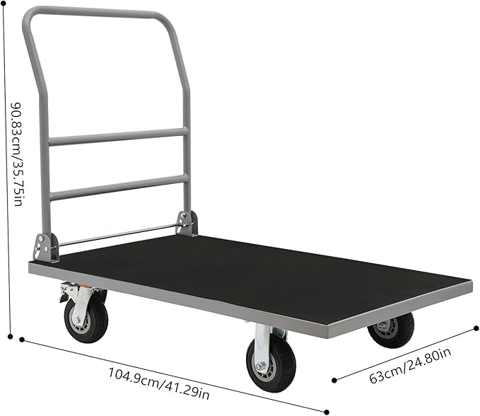 Heavy Duty Foldable Platform Truck Cart - Image 3