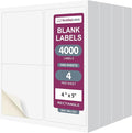 NextDayLabels – 4” x 5” Rectangular Sticker Labels by NextDayLabels
