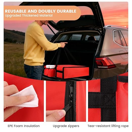 Insulated Pizza Delivery Bag - Image 4