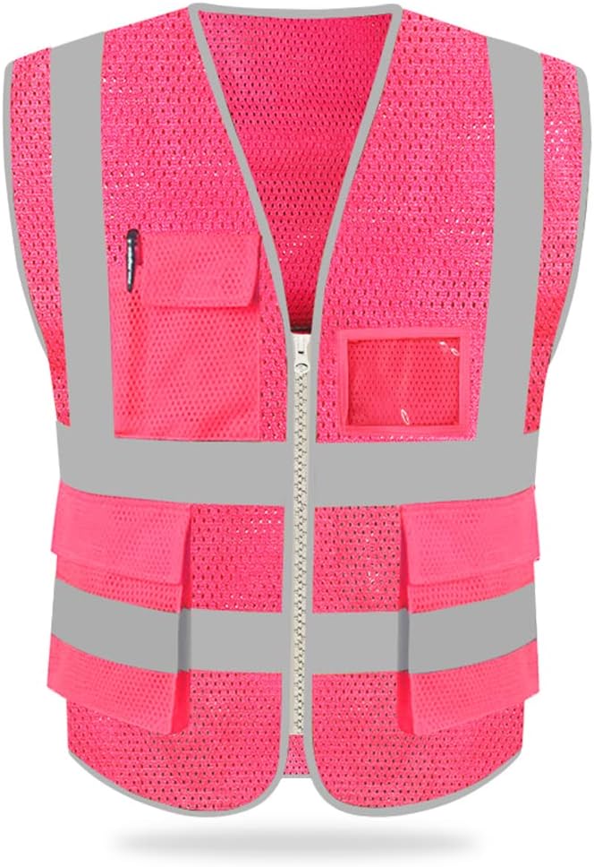 HYCOPROT High Visibility Mesh Safety Reflective Vest by HYCOPROT