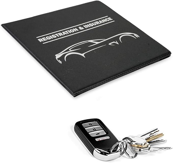 CANOPUS Car Registration and Insurance Holder, Car Document Holder, Vehicle - Image 7