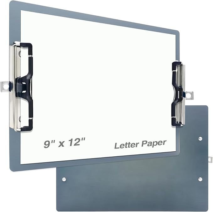 Aluminum Metal Clipboard Sturdy Stainless Hangable - Image 7