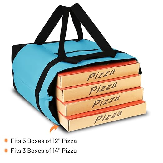 Insulated Reusable Tote Bag for Grocery Shopping for Women/Men, Pizza/Food - Image 8