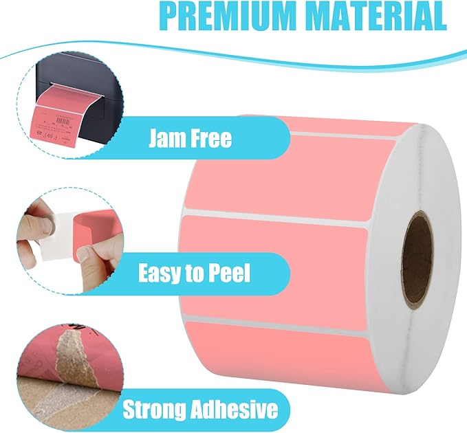 iDPRT 2.28' 1.18' Multi-Purpose Direct Thermal Labels, Self-Adhesive Thermal - Image 5