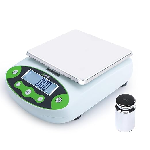 U.S. Solid Digital Analytical Balance 1kg x 0.01g, High Precision Lab Scale by USSolid
