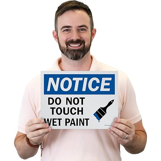 SmartSign 9 x 12 inch “Notice - Image 6
