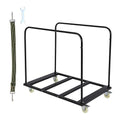 Folding Table Cart, 1800 LBS Heavy Duty Table Trolley by Towallmark