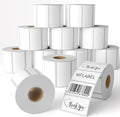 MFLABEL 12 Rolls Thermal Shipping Labels by MFLABEL