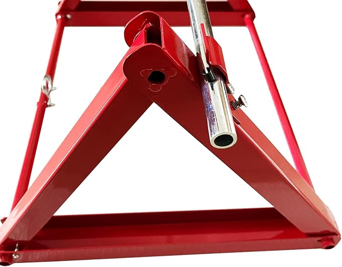 Cable Reel Drum Roller Holder Wire Dispenser Cable Rack Fold Spool Holder - Image 4