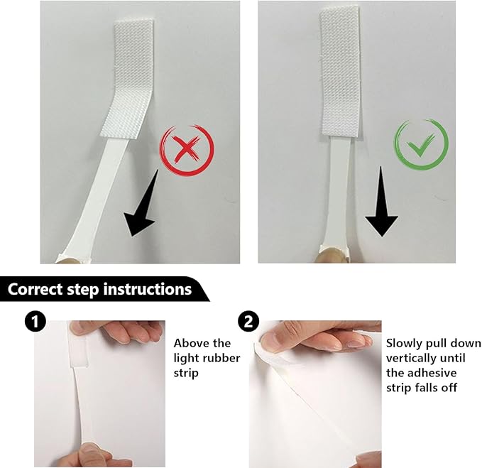 36 Pairs Picture Hanging Strips Heavy Duty, Hanging Pictures Without Nails - Image 3