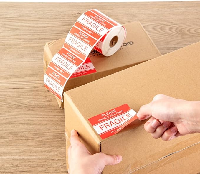 Restaurantware Label Tek 3 x 2 Inch Packaging Stickers 500 Premium Shipping - Image 5