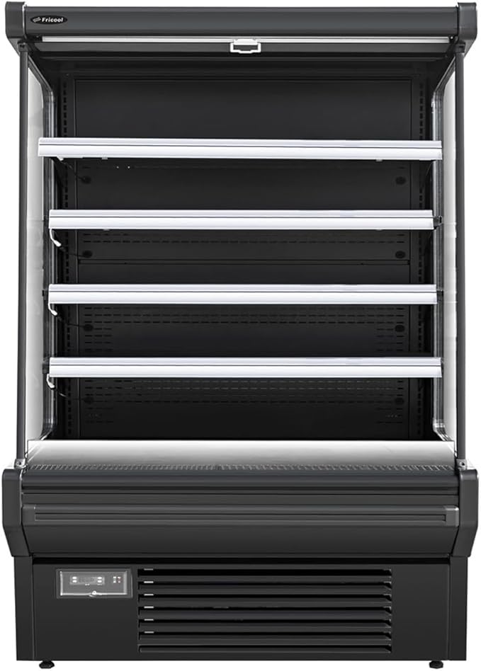 Food Refrigerated Display Case for Commercial Bakery Pastry Front Open Air by Fricool