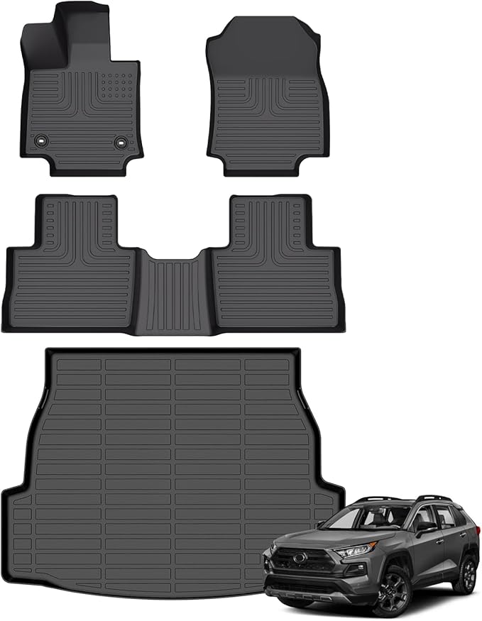 Hutisya-Floor Mats & Cargo Liner Set Fit by Hutisya