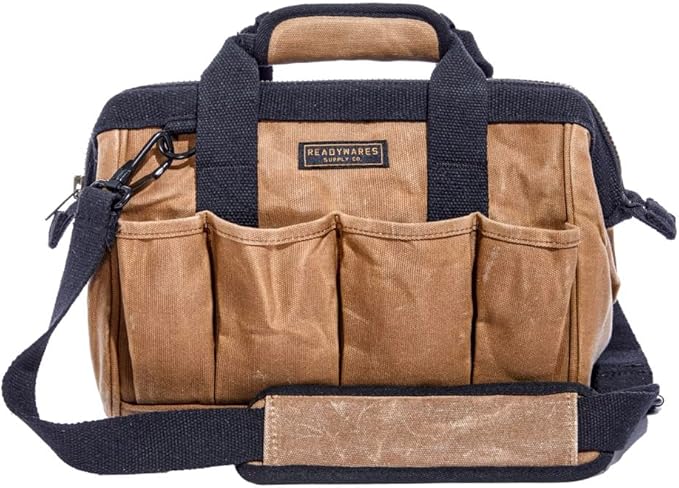 Readywares Tool Bag, Heavy Duty Waxed Canvas Bag by Readywares