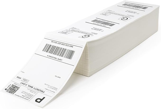 Buhbo 4" x 6" Direct Thermal Labels by Buhbo