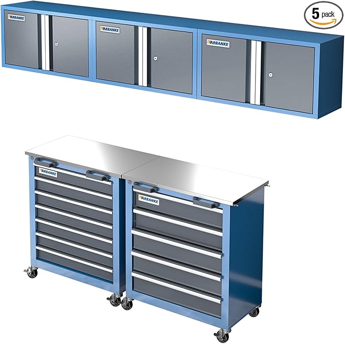 LARBANKE Metal Storage Cabinet System by LARBANKE