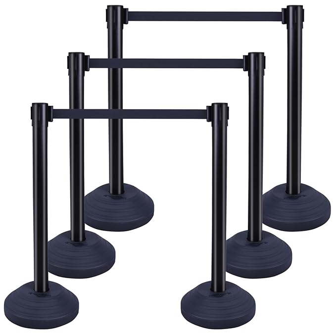 6PACK BESEA Crowd Control Stanchions by BeSea