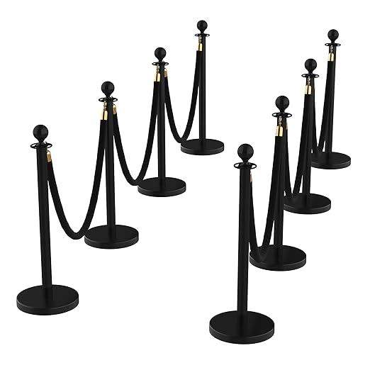 8Pcs Stainless Steel Stanchion Posts - Image 2