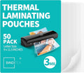 Binditek 50 Pack 3 Mil Thermal Laminating Pouches, 9x11.5 Inches Laminating by Binditek