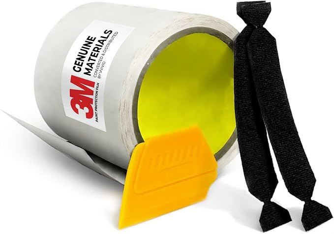 VViViD 3M Clear Paint Protection Vinyl Film 4 Inch Wide Choose Your Size by VVIVIDVINYLS