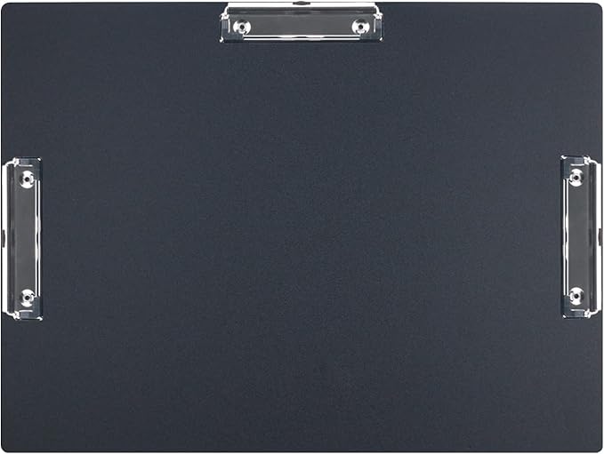 Acocony 11x17 Clipboard Three Clip Super Tough Extra Large Clipboard PP Plastic by Acocony