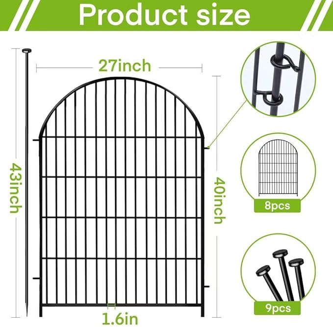 ADAVIN Garden Fence Animal Barrier - Image 2