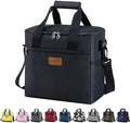 Iknoe Large Cooler Bag Collapsible 24 Can Insulated Bags Leakproof Lunch Cooler by Iknoe