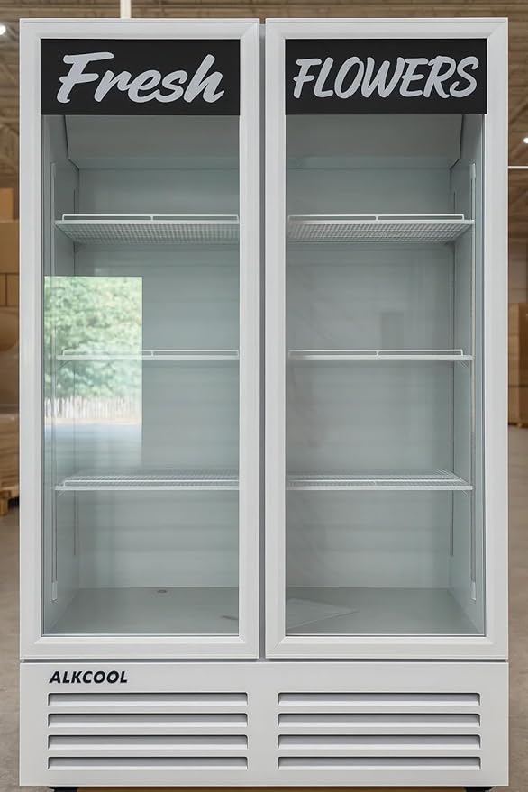 Commercial Flower Refrigerator Floral Display Cooler, ETLSanitation Approval - Image 3