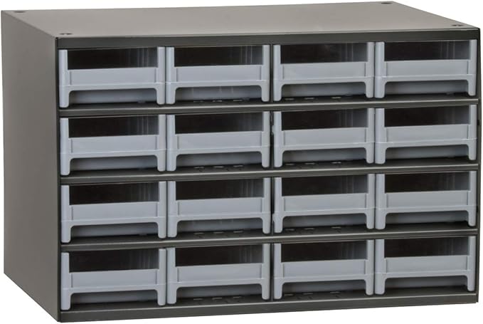 Akro-Mils Steel Garage Storage Cabinet, Small Parts Organizer Metal Cabinet by Akro-Mils