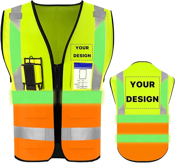 YOWESHOP High Reflective Visibility Safety Vest by YOWESHOP