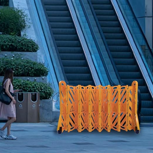 Yeeoy 13 Foot Safety Barrier, Expandable Mobile Barricade System, Commercial - Image 7