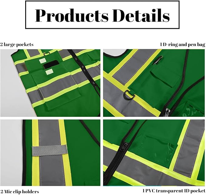 Safety Vest Customize Logo - Image 2