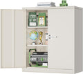 Greenvelly Metal Storage Cabinet, Lockable Storage Cabinets by Greenvelly
