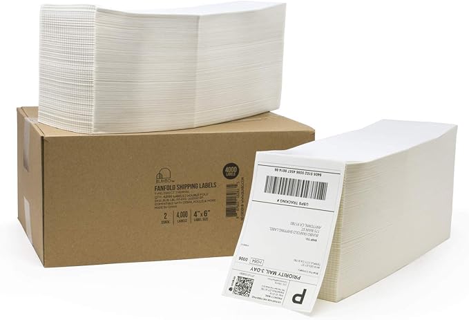 Buhbo 4" x 6" Direct Thermal Labels - Image 2