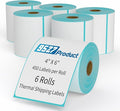 9527 Product 4" x 6" Direct Thermal Shipping Labels by 9527+Product