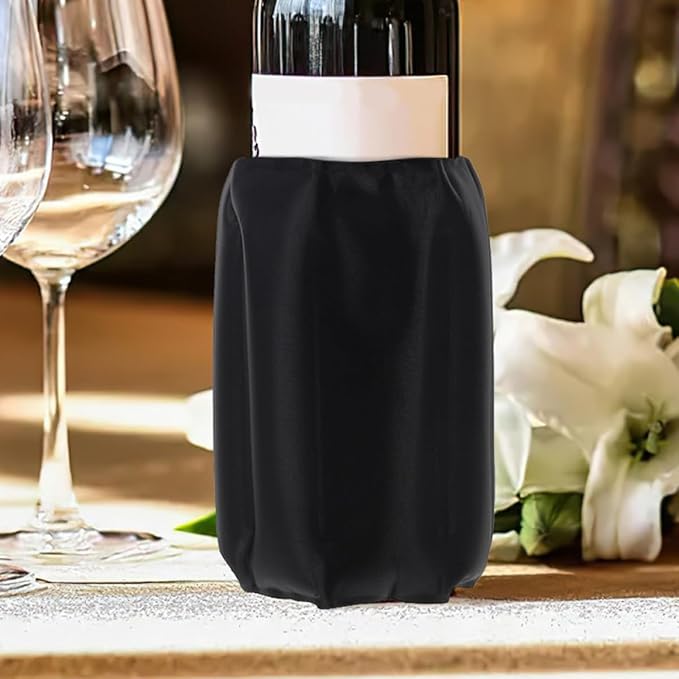2Pcs Reusable Wine Cooler Sleeve Leakproof Insulated Gel Ice Packs - Image 6