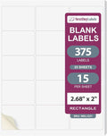 White Laser/Ink Jet Labels 2-11/16 x 2" by Next Day Labels by NextDayLabels