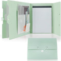 Green Expandable File Folders by JIMEIQI
