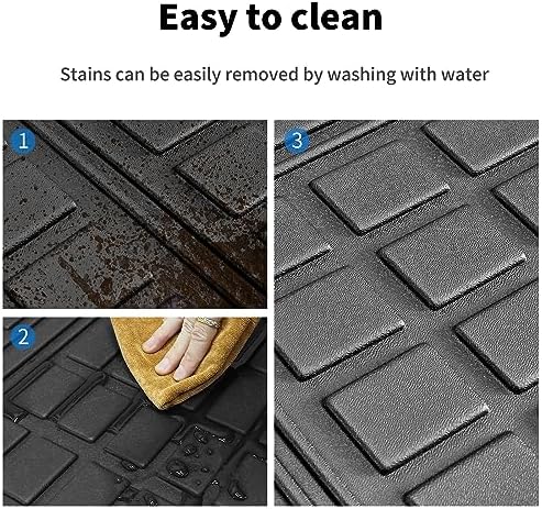 Custom for 2014-2018 Mazda 3 Hatchback Cargo Mats Trunk Liner All Weather TPE Protection Mat Accessories (Only for 2014-2018 Mazda 3 Hatchback) - Image 7