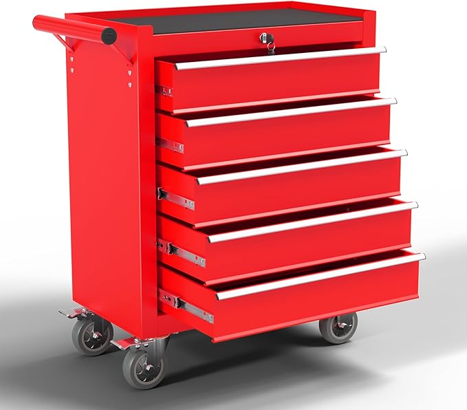 5-Drawer Metal Rolling Tool Chest by Bettertoolsforbetterlife