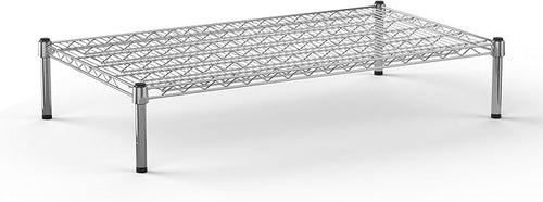 24''W x 42''L x 8''H Chrome Plated Wire Dunnage Rack | Off The Floor Storage by Regal+Altair