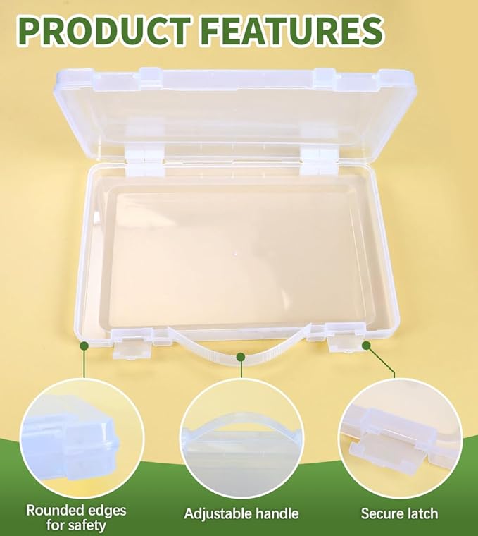 4-Pack Arts & Crafts Storage Boxes - Image 5