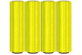 APQ 4 Rolls of Blown Hand Stretch Film 18" x 1500'. Yellow Hand Stretch Wrap by APQSupply%C2%AE