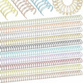 MorningRo 50 Pcs 1 Inch Metal Double Loop Binding Wires Bulk by MorningRo