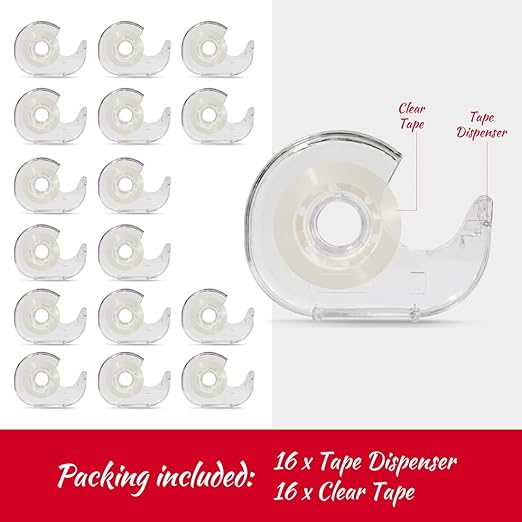 Clear Tape, Transparent, Gift Wrapping Tape - Image 8